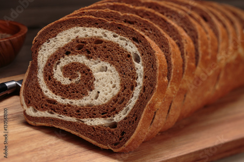 Fresh sliced bread