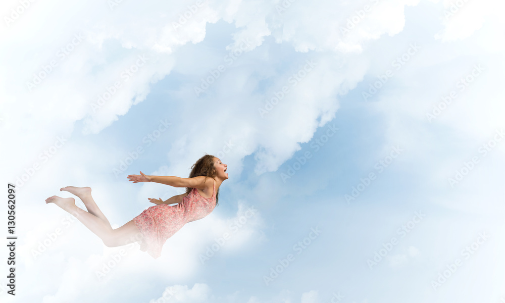 Naklejka premium When you are young and free