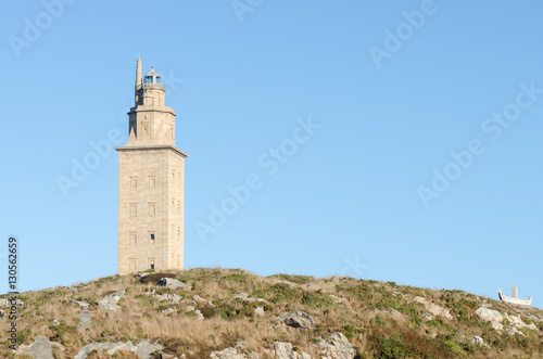 Tower of Hercules  Galicia  Spain.