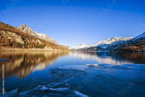 Lake Sils in Switzerland
