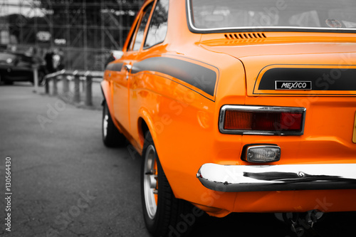 Classic Colour Splash Car