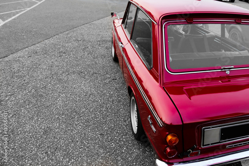 Classic Red Sports Car
