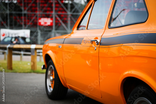 Classic Orange Car 