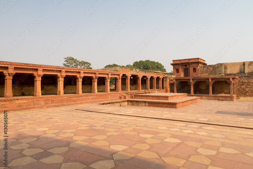 UNESCO heritage world list Red fort Agra India