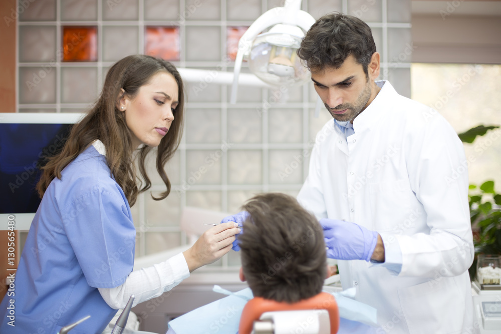 Obraz premium Dental care concept
