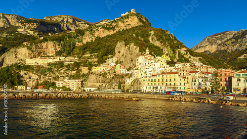 amalfi coast view in south Italy © lorenzobovi