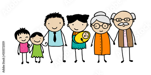 Family doodle