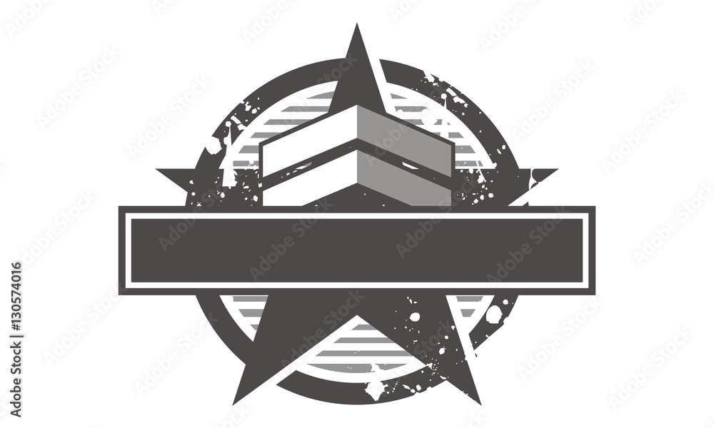 Military Template Blank Stock Vector | Adobe Stock