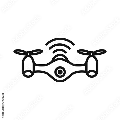 drone technology illustration design
