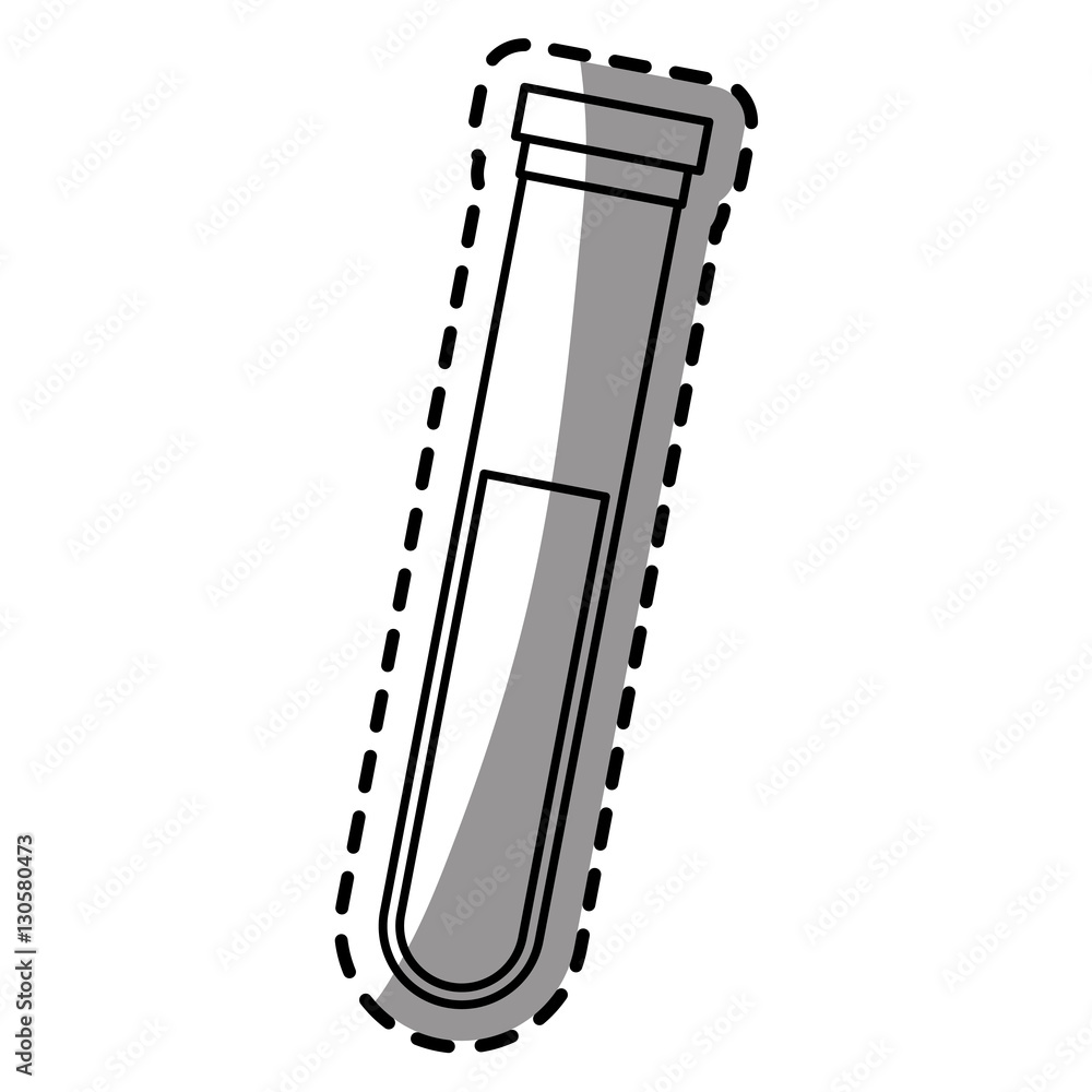 Tube icon. Medical health care hospital and emergency theme. Isolated design. Vector illustration