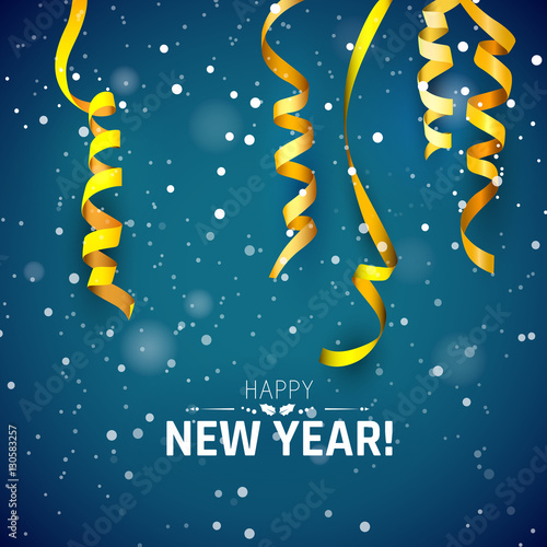 New Year greeting card