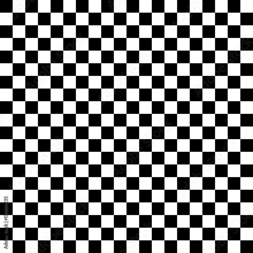Seamless b&w classic punk checkered pattern. Checkered board vector pattern. Minimalist modernist.