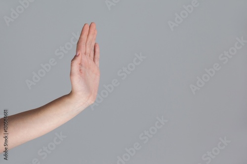 Hand of a woman showing stop sign © WavebreakmediaMicro