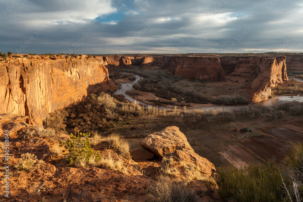 tsegi overlook at Canyon de Chelley, AZ, USA tsegi overlook at Canyon de Chelley, AZ, USA