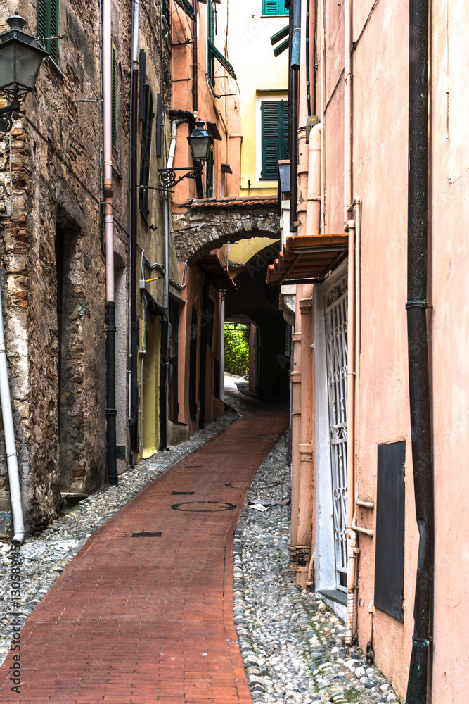 Alley in Sanremo, Italy
