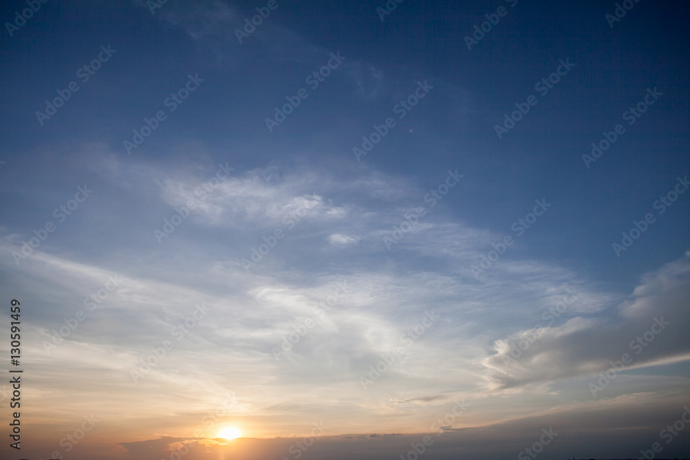 Obraz premium Sunset Sky