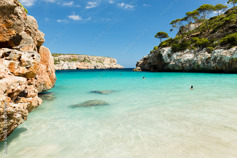 Calo des Moro, Mallorca. Spain. 
One of the most beautiful beaches in Mallorca.
