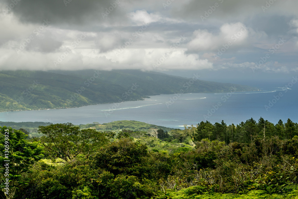 paysage de Tahiti