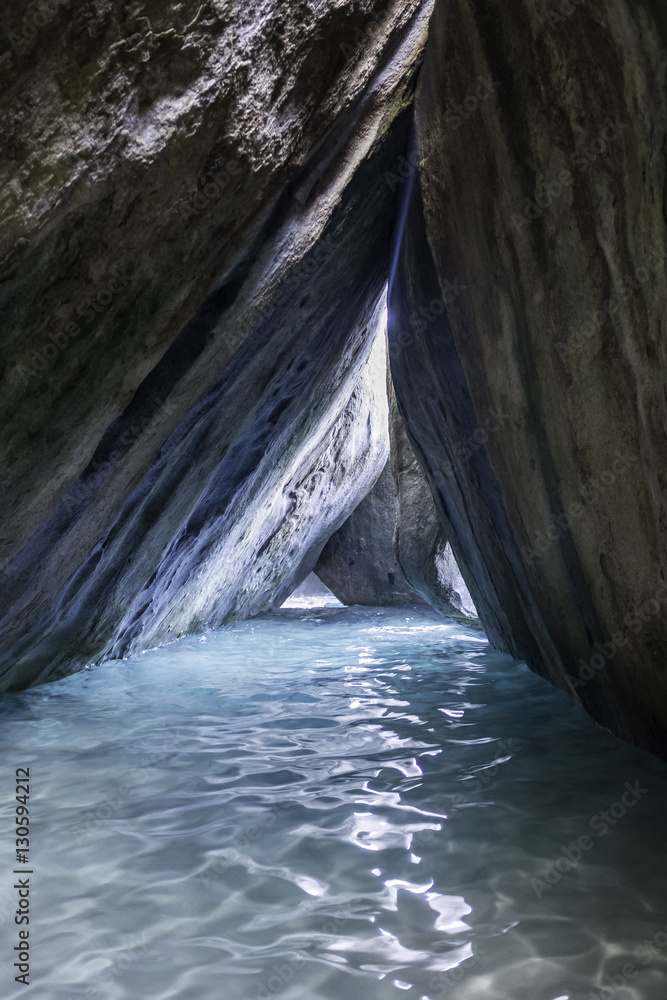 Naklejka premium Łaźnie w Virgin Gorda