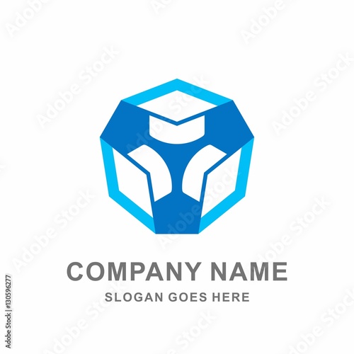 Student Caps College Graduation University Campus Academy Education Business Company Stock Vector Logo Design Template