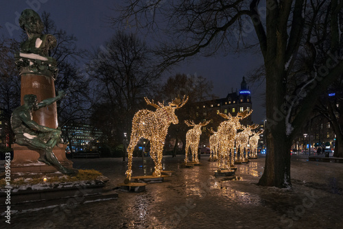 Group of Christmas moose ma...