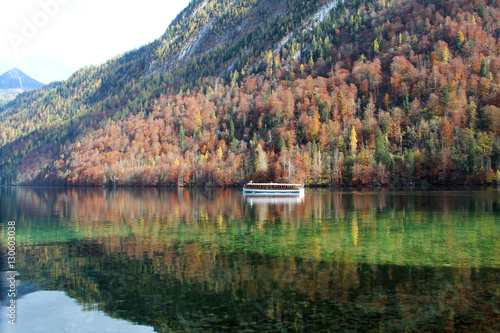 Mountain Lake / Lake Koenigsee (Bavaria, Germany)