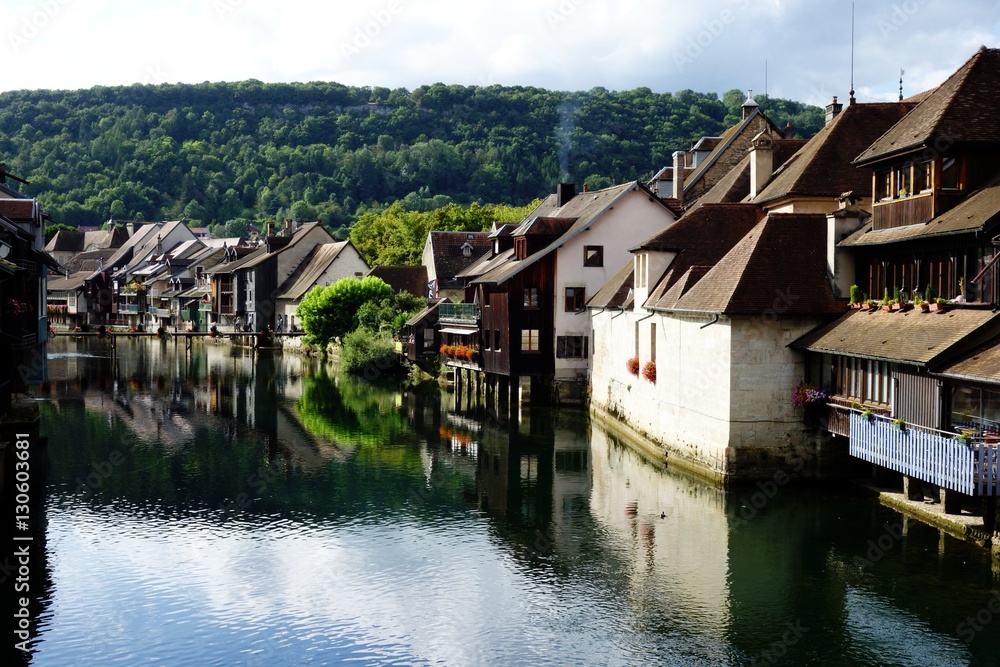 river village in France