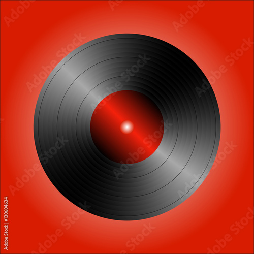 Musical red plate