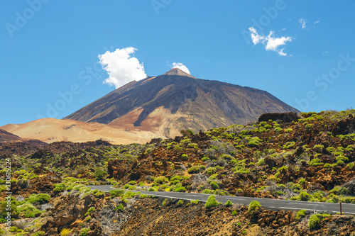 View of El Teide Volcano in Tenerife, Canary Islands, Spain