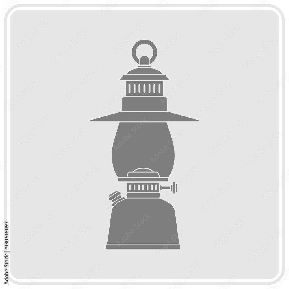 monochrome icon with lantern for your design monochrome icon with lantern for your design
