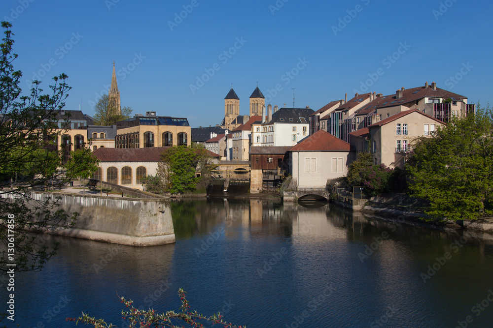 Balade des remparts et Moselle - Metz