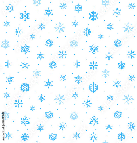 beautiful snowflake vector seamless backdrop happy christmas wra