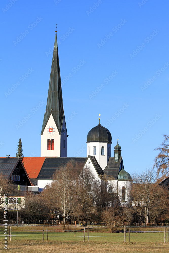 Kirche in Fischen im Allgäu