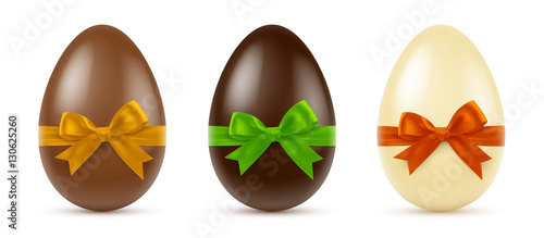 Oeufs en chocolat vectoriels 2