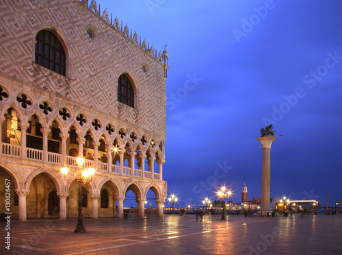 Piazza San Marco – Square of St Mark in Venice. Italy © Andrey Shevchenko