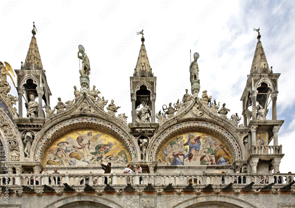 Basilica of St Mark in Venice. Italy