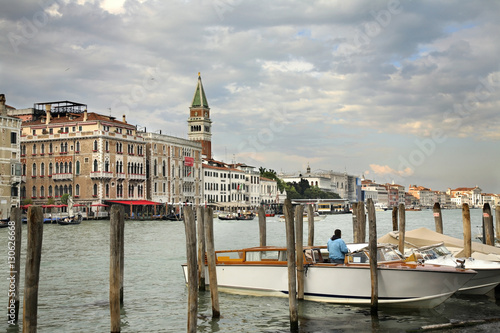 Grand Canal in Venice. Italy