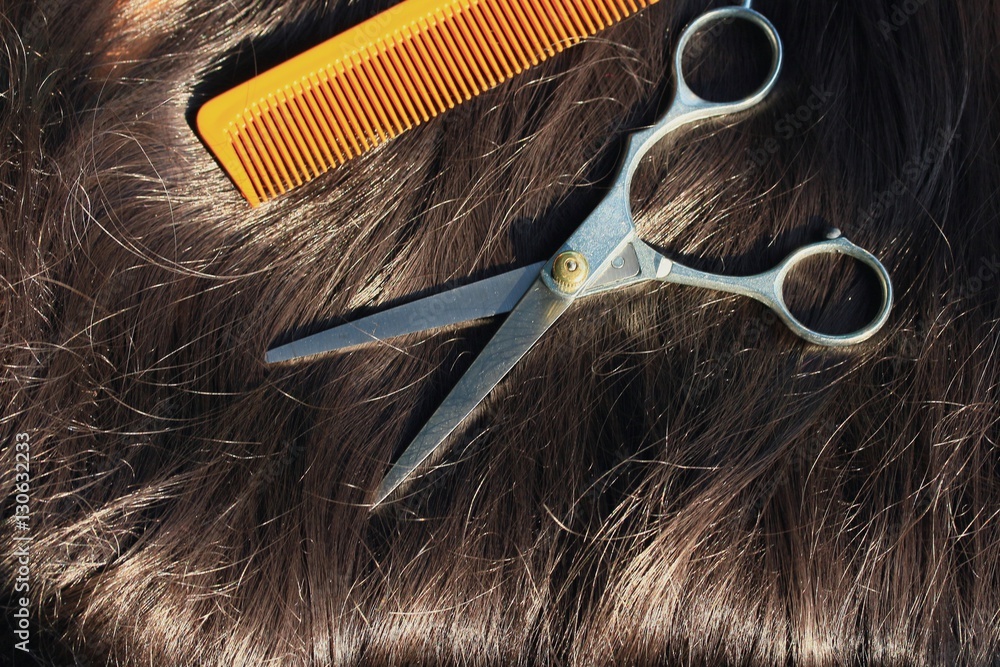 Obraz premium Barber scissors
