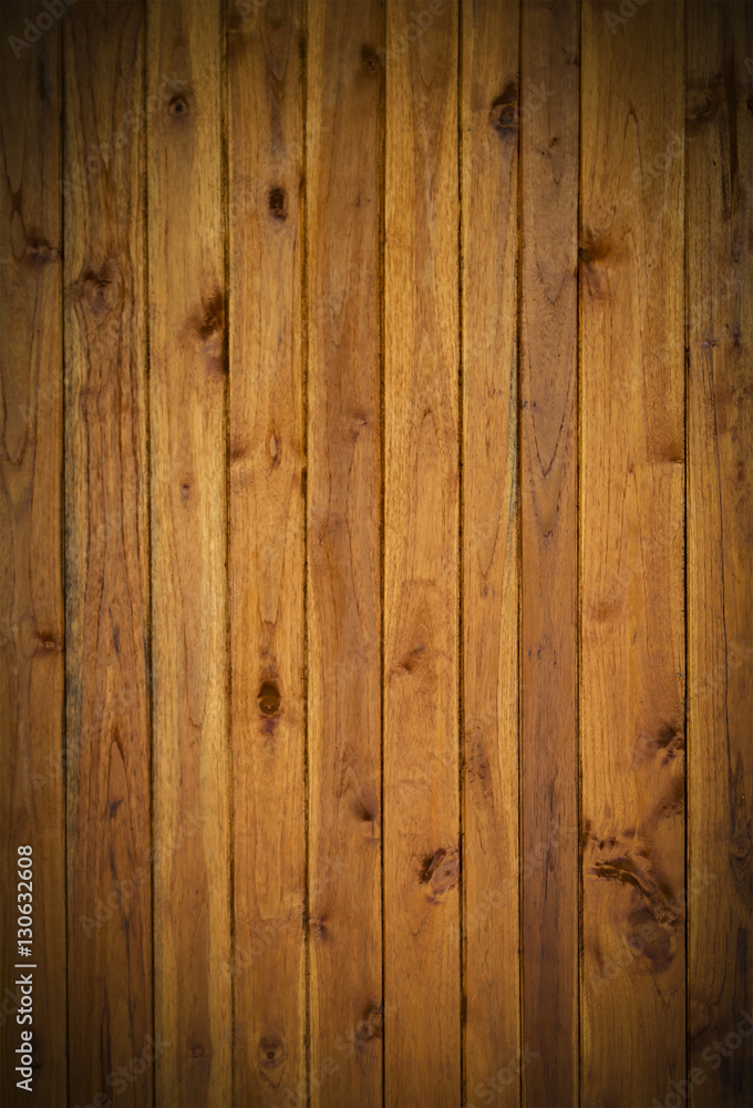 Fototapeta premium dark wood background texture, vignette corner