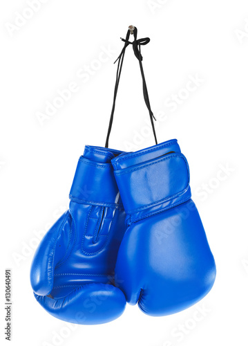 Hanging boxing gloves © Nikolai Sorokin