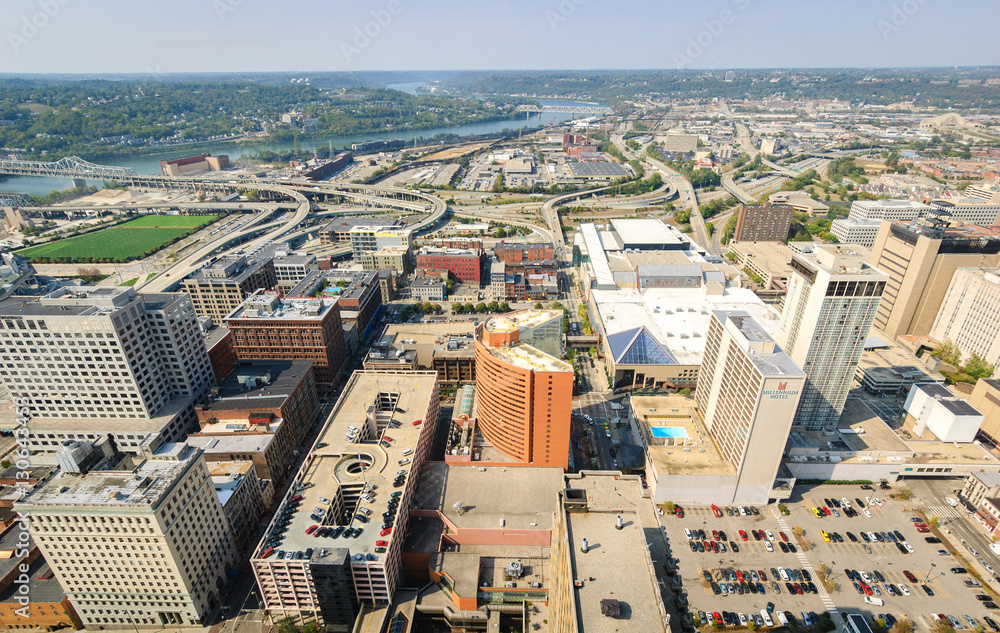 Obraz premium Cincinnati skyline