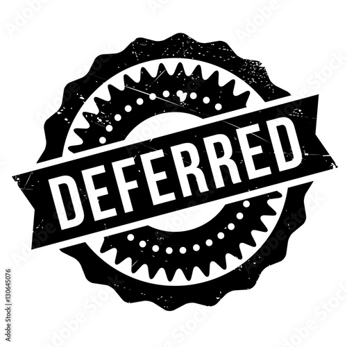 Deferred stamp. Grunge design with dust scratches. Effects can be easily removed for a clean, crisp look. Color is easily changed. rubber grunge