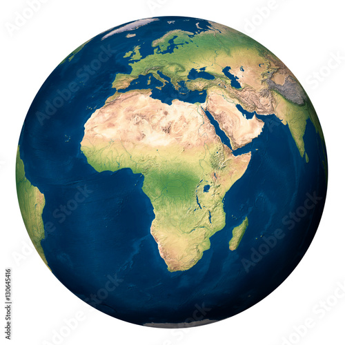 Fototapeta Naklejka Na Ścianę i Meble -  Planet Earth, Africa - Pianeta Terra, Africa