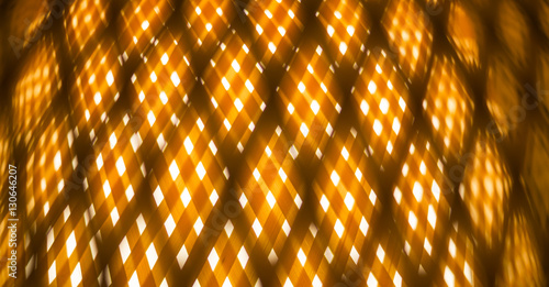 Background pattern From bamboo lamp © wareelak