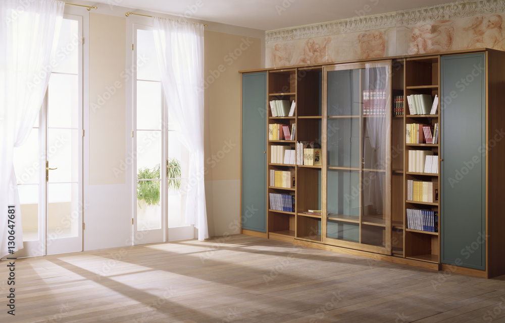 Ambiente con libreria Ambiente con libreria