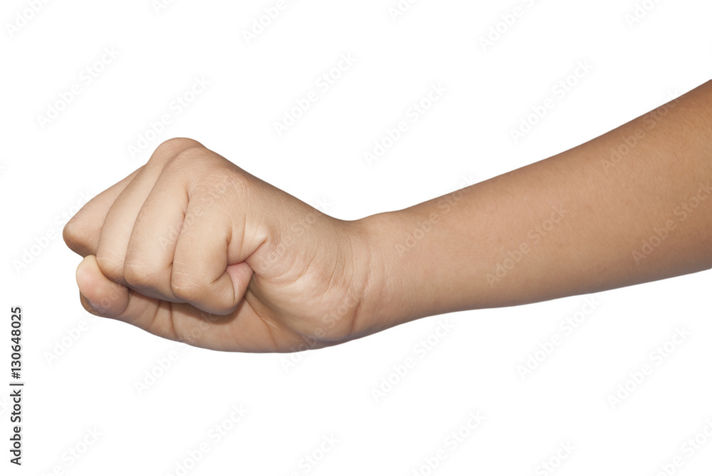 Woman hand isolated on white background. Woman hand isolated on white background.