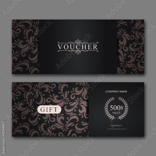 Gift Voucher Template.