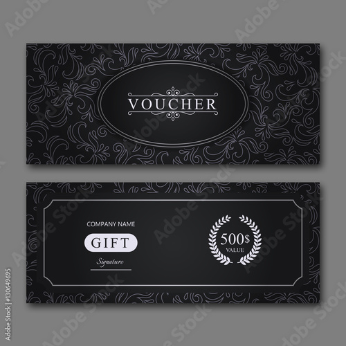 Gift Voucher Template.