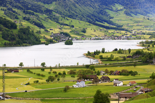 The beauty of the Swiss landscape photo