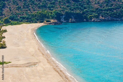 Karavostasi beach in Perdika  Greece
